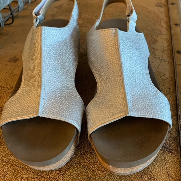 corkys volta wedge sandal